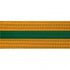 BOLD LOOK GOLD BELTS WITH STRIPE/FOREST GREEN STRIPE-1